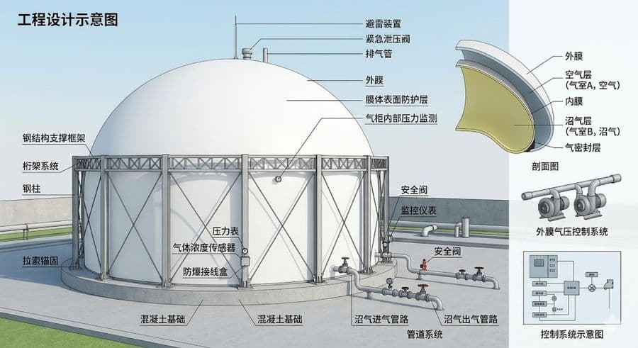 工程设计示意图