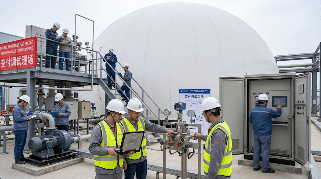 项目交付与调试示意图