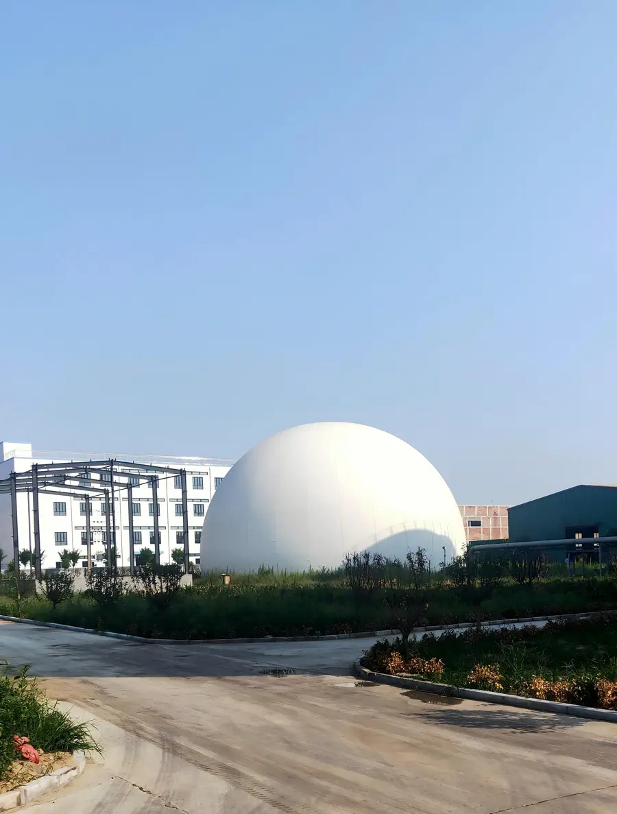 深圳龙岗餐厨垃圾处理项目沼气储存