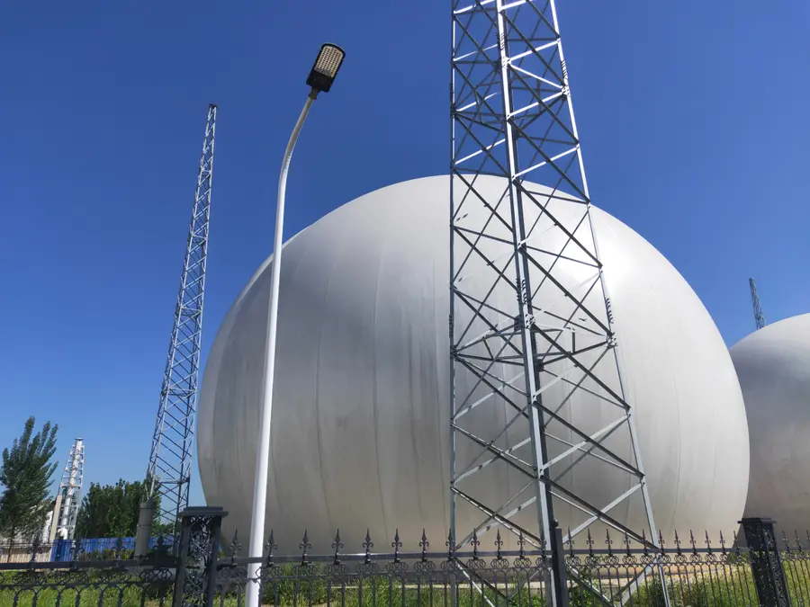 哥斯达黎加罐顶双膜气柜