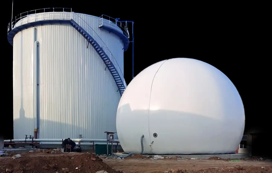 潍坊市污水处理项目沼气工程